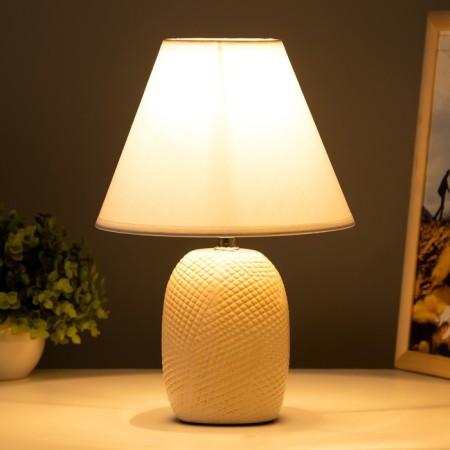 Lorenza table lamp E14 40W white 20x20x28.5 cm Risalux-1