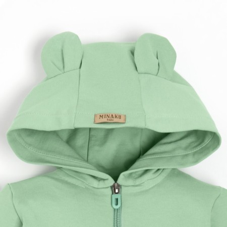 Combineson children's minku, green color, height 62-68 cm-3