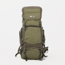 Tourist backpack, TAIF, 65 liters, cord department, 2 outer pockets, 2 side pockets, olive color