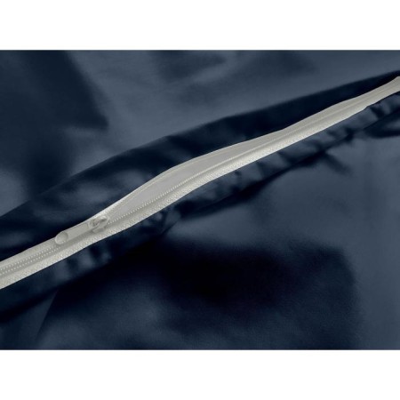 Satin Luxe Crystiller, size 200x220 cm, dark blue color-1