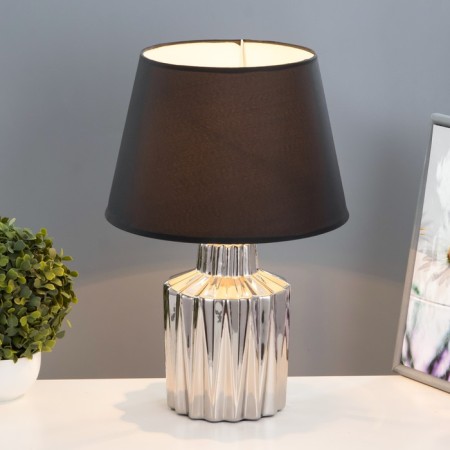 Faivi table lamp E14 40W silver 27x27x43 cm Risalux-1