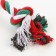 Cable toy "New Year's candy", up to 30 cm, up to 60 g, white/green/red