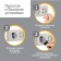 A plug for electric sockets (set 6 pcs), the color is gray