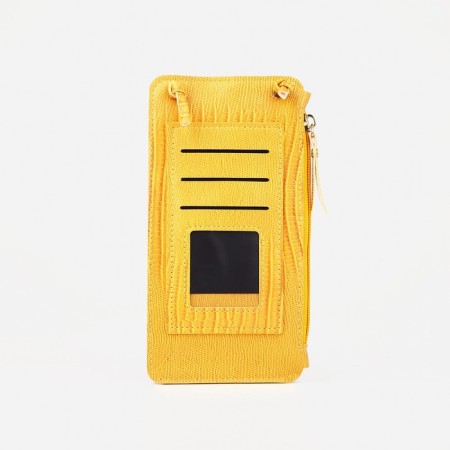 Baby bag on magnet, long belt, yellow color-1