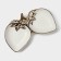 Menzhitsa ceramic 2 cells "strawberries", 24.5 × 18 × 3.5 cm