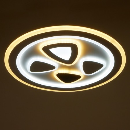 Lamp with PDU 660612N LED 160W 3 modes 3000-6000k Dimmer white 49x49x4 cm Bayerlux-2