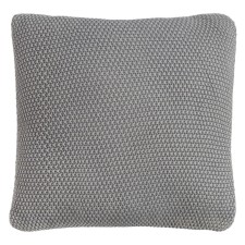 Decorative pillow made of gray -colored erased cotton -colored Essential, size 45x45 cm