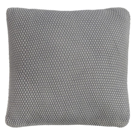 Decorative pillow made of gray -colored erased cotton -colored Essential, size 45x45 cm