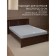 AMORE Mio elastic sheet, size 160x200x20 cm, gray color