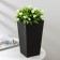 Kashpo for flowers with an insert "Ratang", insert 1.5 l, brown color