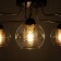 Ceiling chandelier Arte Lamp Manchester A7045PL-6BK, E14, 6x40 W, 68x68x26 cm, black, copper