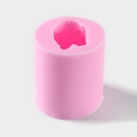 Mold Dolyana "Council", silicone, 5 × 5.5 cm, pink color-2