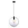 STL LUCE Sus. SL1056.433.01. Noor. 1x60 W, E27, 35x35x160 cm, black color