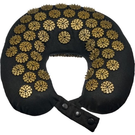 Pillow Acupuncture Bradex "Nirvana", black, gold spikes-4
