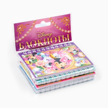 Set of notebooks A7 28l 4 pcs, Disney-12