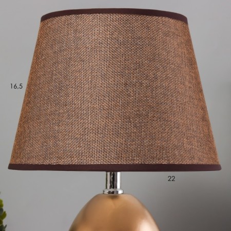 Lidner desktop lamp E14 40W black and gold 23x23x36 cm-2