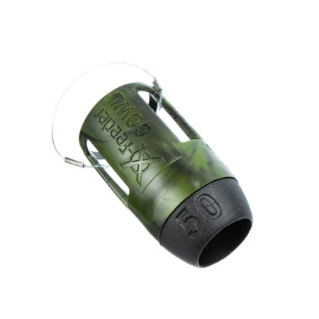 Boat-feed plastic X-Feeder PL Camo Bullet Cowl M, Camo color, 50 g, 35 ml-1