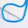 Beads made of natural stone "Cat Eye" set of 50 pcs., 1 pc. - 8 mm, blue