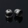 Glue end-cloth 1.2 × 1.2 × 1.2 cm, (set 20 pcs.), Silver color