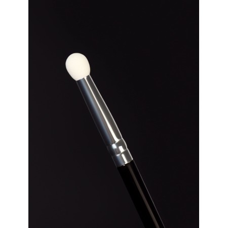 Brush d/makeup 2v1 13.5cm nylon/latex/plastic black bag QF-3