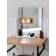 NEO bathroom set, white color