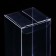 Folding box from PVC 5 x 5 x 12 cm