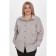 Female shirt, size 68, gray color