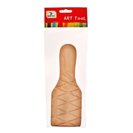 Oar (blade) corrugated for clay calligrata, 20x7x1.5 cm-2