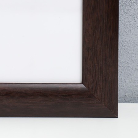 Photo frame Plastic "Mira" 60x80 cm 647246-24, dark walnut (plastic screen)-1