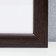 Photo frame Plastic "Mira" 60x80 cm 647246-24, dark walnut (plastic screen)