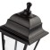 Lamp Garden era E27, IP44, 60W, 150x210x340 mm, black