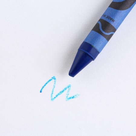 Blocking coloring, stencil, colored crayons, ruler "T-Rex Attack"-14