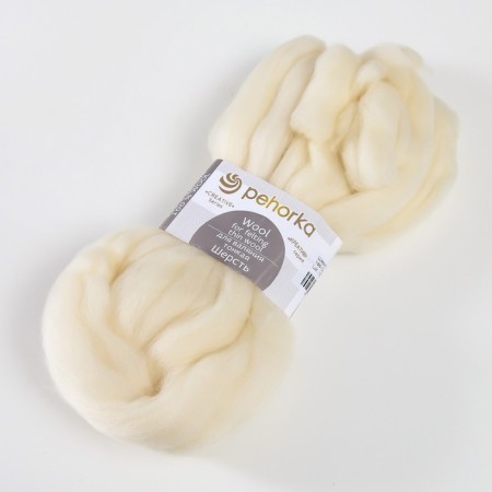 Fasting wool 100% thin wool 50g (166 harsh)-1