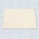 Solid bathroom mat, beige/brown 55x85 cm