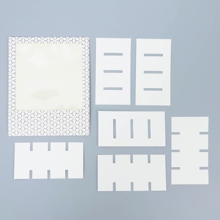 Box for sweets, confectionery packaging, 16 cells, “best man” 17.7 x 17.7 x 3.8 cm-6
