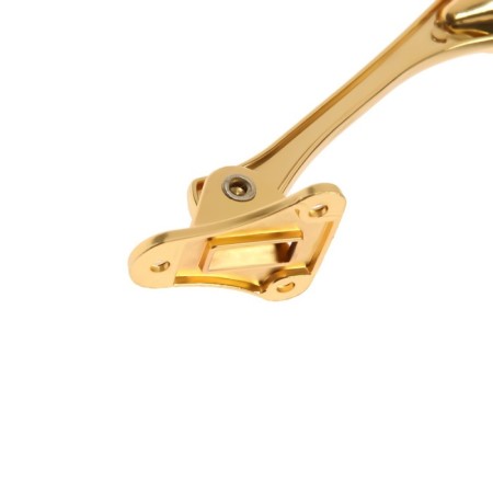 Door locomard lock, "goat leg", color gold-2