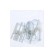 Kitchen car wash Accoona AB3838, mortise, thickness 0.6 mm, 380x380x165 mm, glossy