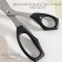 Cutting, heat -resistant handles, 7.3 ", 18.5 cm, black color