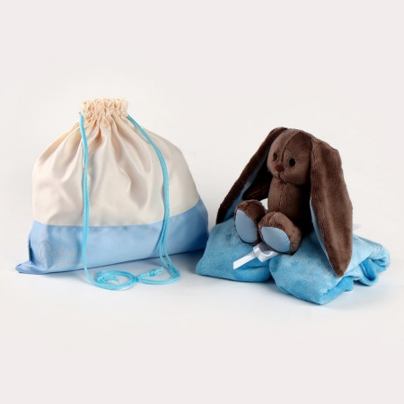 Soft toy "Bunny LI with a blanket"-2