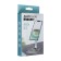 A phone stand, adjustable, folding, metal, rubber inserts, silver