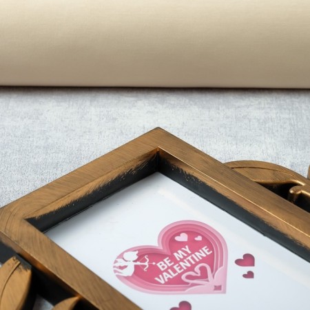 Photo frame in 7 photos 7x7 cm, 7x10 cm, 8x10 cm "Wish Tree" Bronze 36x31 cm-2