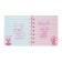 Notebook Gift Book on the crest 80l, line, color block, PVC Cat cover 3D (10x10.5cm) 10539