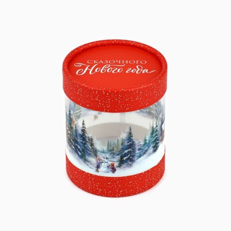 Gift Box "Fairytale Winter", 10 x 11 cm, New Year-1