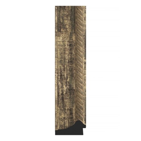 Mirror in the baguette frame, an old tree with weaving 70 mm, 53x73 cm-2