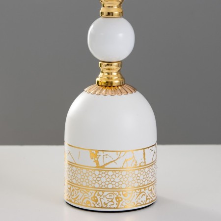Galley table lamp E27 40W white-golden 21x21x36 cm Risalux-3