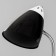 Avi table lamp E27 15W black 16x16x49 cm Risalux