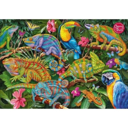 Puzzle "Amazing Chameleons", 2000 elements-1