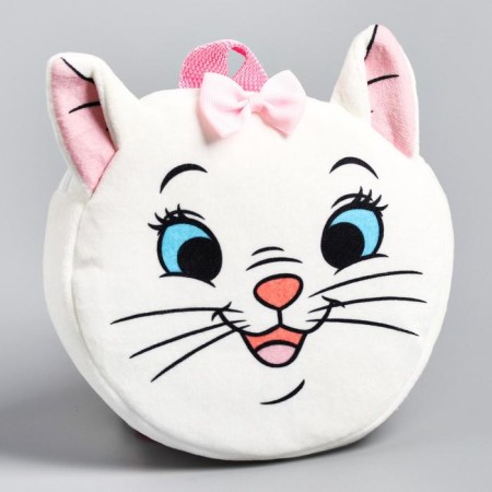 Baby Blue backpack, 18.5 cm x 5 cm x 22 cm "Marie", cats aristocrats-2
