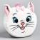 Baby Blue backpack, 18.5 cm x 5 cm x 22 cm "Marie", cats aristocrats