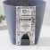 Pot for flowers with basic watering "Amsterdam", 1.35 l, d = 14 cm, dark stone